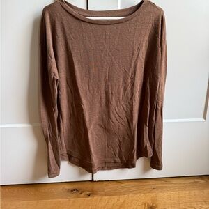 GAP Brown Long Sleeve Tee